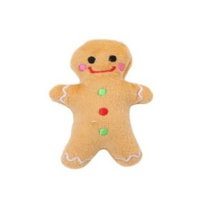 Christmas Dog Plush Toys – Xmas Small Cute Pet Puppy Soft Toy Set for Small Dogs Cats