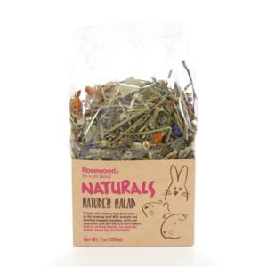 Rosewood Naturals Nature’s Salad Rabbit, Guinea Pig, & Chinchilla Treat