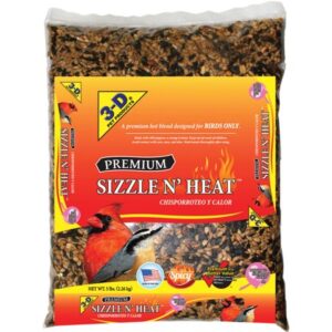 3-D Pet Products Premium Sizzle N’ Heat Wild Bird Food, 5 lb.