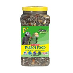 3-D Pet Products Premium Parrot Food, 4.0 LB