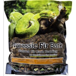 Galapagos Reptile Terrarium Jurassic Fir Bark, Natural, 8-Quart Stand-Up Pouch