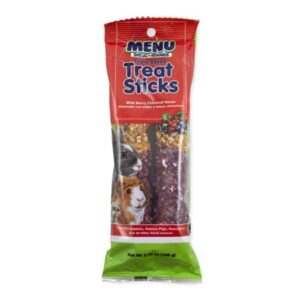 Vitakraft Menu Wildberry Small Animal Treat Sticks, 2 Sticks, 3.75 oz.