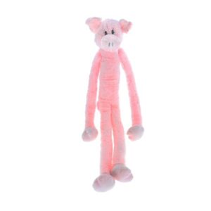 Multipet Swingin’ Slevins Plush Squeaky Pig Dog Toy