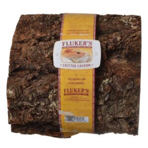 Fluker’s Half Log Shelter for Reptiles, XLG