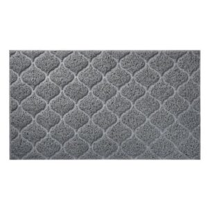 Vibrant Life Small Trapper Litter Mat, 23.5″ x 13.75″, Gray