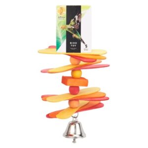 Featherland Paradise Whirly Ding Bird Toy for Small Birds