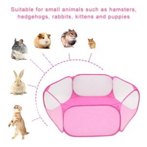 HOTBEST Pet Playpen Portable Open Indoor Outdoor Small Animals Cage Tent Fence for Hamster Chinchillas and Guinea Pigs