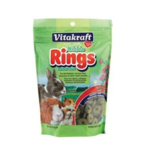 Vitakraft Nibble Rings Small Animal Treat, 10.6 oz.