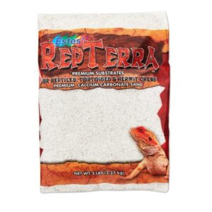 Estes RepTerra White Reptile Sand 5 lb bag