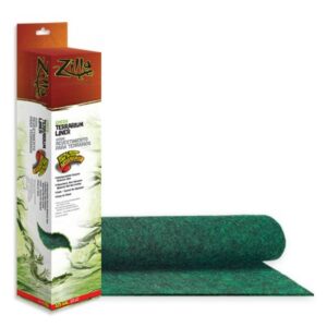 Zilla Substrate Terrarium Liner For Reptiles, Size 125/150 Green