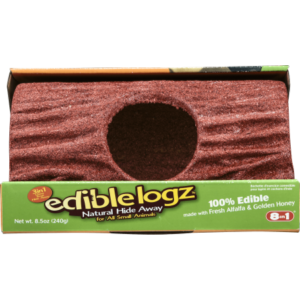 Wild Harvest Edible Logz Hide Away Treat for Small Animals, 8.5 oz.