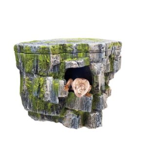 Zilla Vertical Decor for Reptiles, Rock Cave