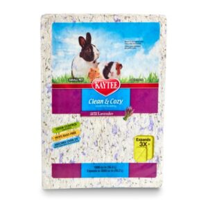 Kaytee Clean & Cozy Lavender Small Animal Pet Bedding, 49.2 Liters