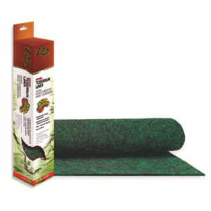 Zilla Substrate Terrarium Liner For Reptiles, Size 20L/29 Green