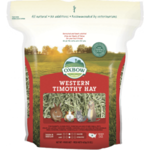 Oxbow Pet Products Western Timothy Hay Small Animal Food, 15 oz.