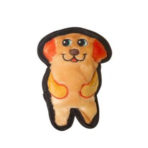 Outward Hound Invincibles Mini Dog Plush Dog Toy, Orange, XS