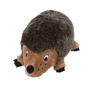 Outward Hound Hedgehogz Plush Dog Toy, Brown, Large