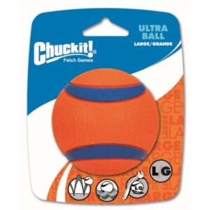 Chuckit! Ultra Ball Natural Rubber Dog Toy, Large