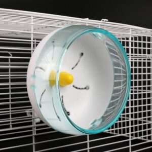 Gargrow Super-Silent Hamster Exercise Wheels, Quiet Spinner Hamster Running Wheels for Hamsters Gerbils Mice or Other Small Animals