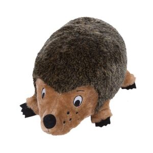 Outward Hound Hedgehogz Grunting Plush Dog Toy, Brown, XL