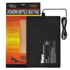 iPower 8″x12″ Under Tank Heater for Reptile Terrariums Heat Mats-16 Watts