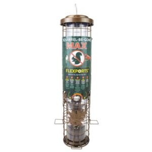 Perky-Pet Bronze Squirrel-Be-Gone Max Wild Bird Tube Feeder – 1.75 lb