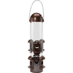 Pennington Squirrel-Resistant Wild Bird Seed Feeder, Holds 3 Pounds