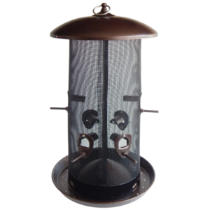 More Birds Giant Combo Screen Bird Feeder, Finch, 11-lb Capacity, Brown