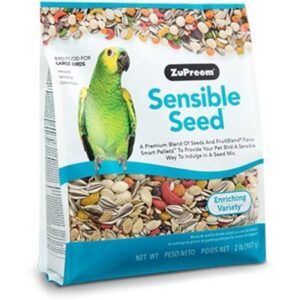 Zupreem Sensible Seed Large Bird Recipe Dry Bird Food, 2 Lb