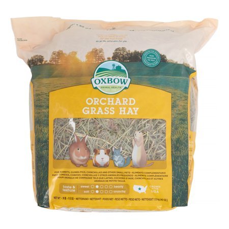 Oxbow Pet Products Orchard Grass Dry Small Animal Food, 40 oz.