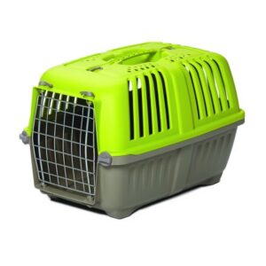 MidWest Homes For Pets Spree Hard-Sided Pet Carrier, 22-Inch Ideal for “XS” Breeds, Green