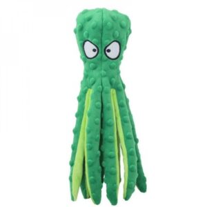 Left wind Pet Puzzle Bite Resistant Octopus Skin Shell Octopus Plush Toys