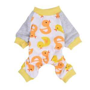 Dog Cotton Pajamas Sleepwear Small Dog Soft Clothes Pet Jumpsuit Coat Apparel