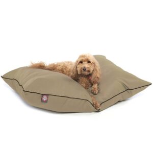 Majestic Pet Super Value Machine Washable Dog Bed, Large, Khaki