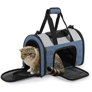 Jespet Pet Sport Carrier for Outdoor and Travel 16”L x 10”W x 11”H