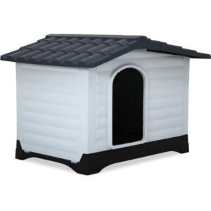 Bestpet Dog House for Small, Medium and Large Dogs, Plastic, 26 Inch High