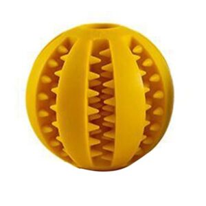 Pet Molar Cleaning Tooth Leaking Toy Ball Teeth Vocalization Food Leakage Toys