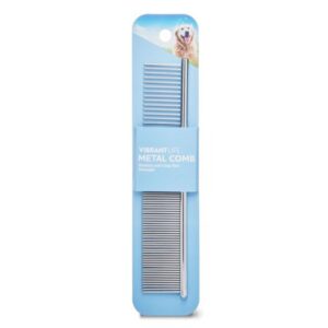 Vibrant Life Dual Sided Metal Comb, 1 Ct