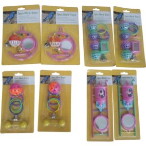 Walmart Plastic Bird Toy, Assortment