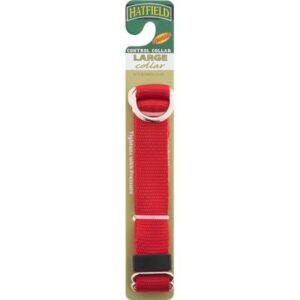 Hatfield Metal, Nylon & Mesh Safety Dog Collar, Assorted, L