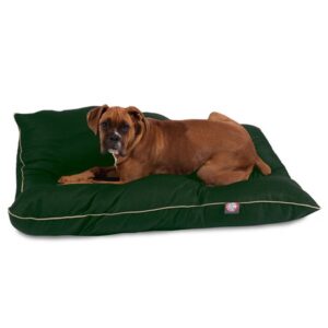 Majestic Pet Super Value Machine Washable Pet Dog Bed, Large, Green