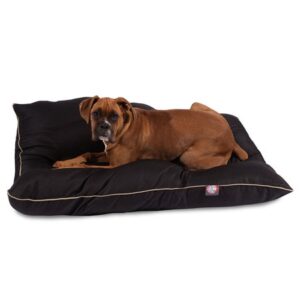 Majestic Pet Super Value Machine Washable Pet Dog Bed, Large, Black