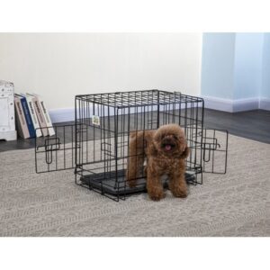 Go Pet Club MLD-24 24 in. Metal Dog Crate with Divider