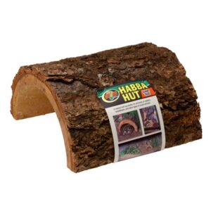 Zoo Med Laboratories Reptile Habba Hut? for Reptiles, Amphibians & Small Animals Small 2 X 4.5 X 3.25 Inch