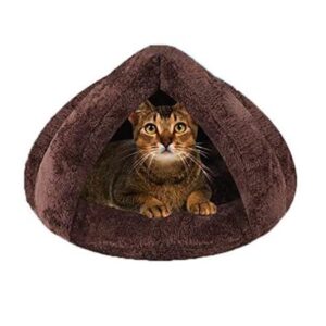 Pet Dog Cat Bed House Warm Soft Mat Bedding Cave Basket Kennel Washable Nest