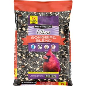 Pennington Songbird Blend Wild Bird Feed, for Colorful Birds, 12 lbs.