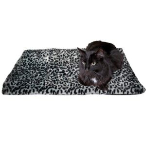 Downtown Pet Supply Thermal Pet Bed Mat for Cats, Gray, Large