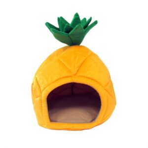 YML Pineapple Pet Cat Bed, Yellow