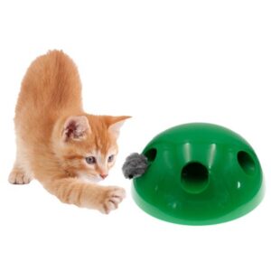 5 Star Super Deals Automatic Pop Up Peekaboo Interactive Motion Cat Play Toy