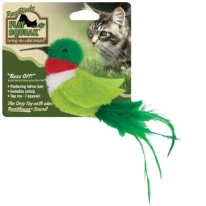 Real Birds “Buzz Off” Cat Toy